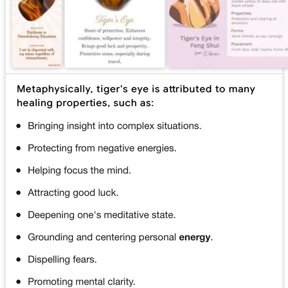 πTigerβs Eye Stone Bracelet. π - Picture 8 of 8